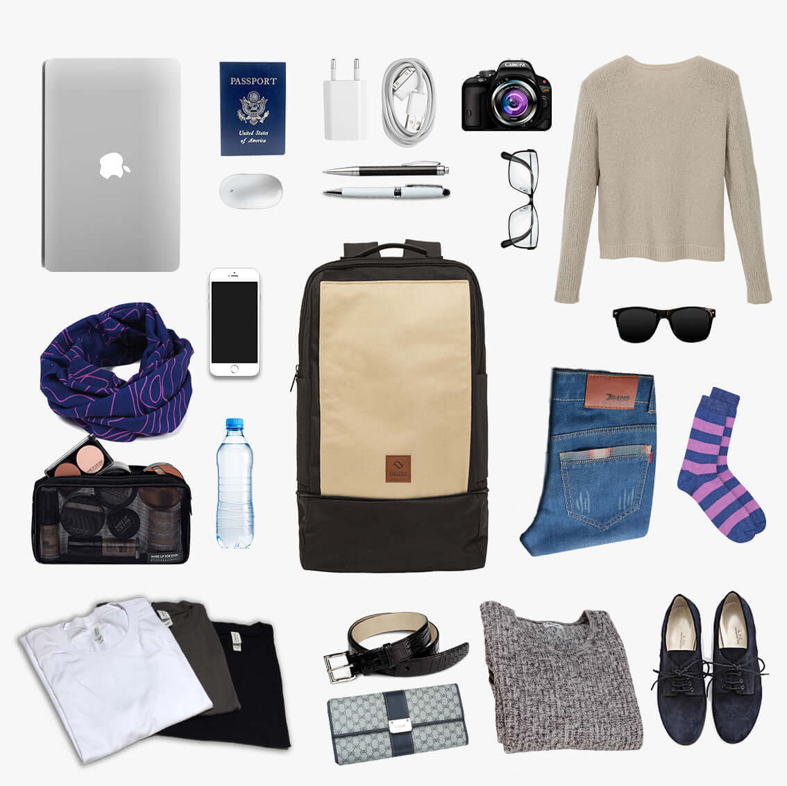 حقيبة ظهر للرياضة والسفر بريميوم