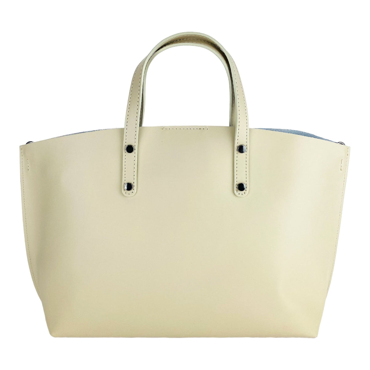 حقيبة يد نسائية من الجلد الطبيعي