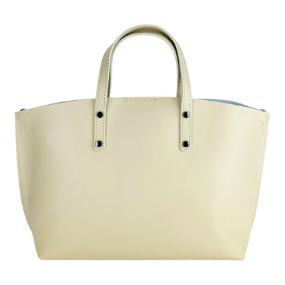 حقيبة يد نسائية من الجلد الطبيعي