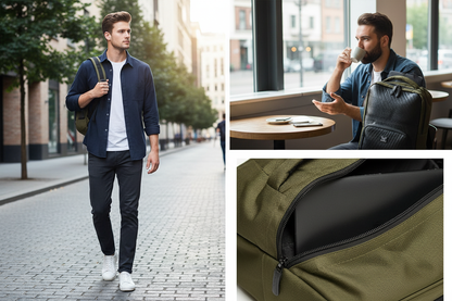 حقيبة ظهر فنكي فالكون مصنوعة من إطارات معاد تدويرها