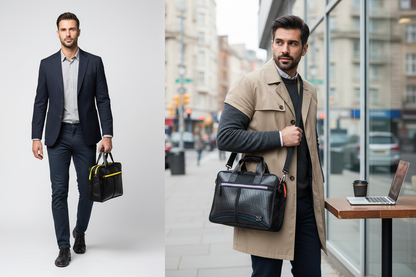 حقيبة لابتوب إيليغانت إيغل مصنوعة من إطارات معاد تدويرها